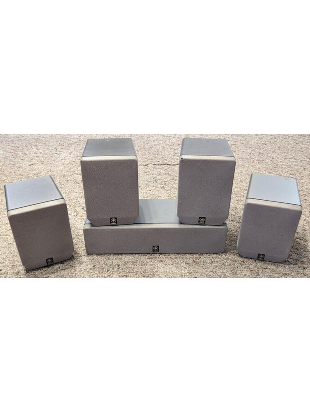 Yamaha NX-C270 + 4x NX-E270 5-Piece Surround Sound Speaker System – Used